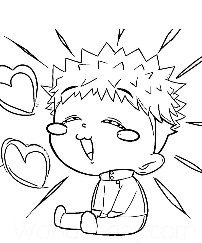 Coloriage gratuit Jujutsu Kaisen #183217 de la collection Animé et Manga à imprimer