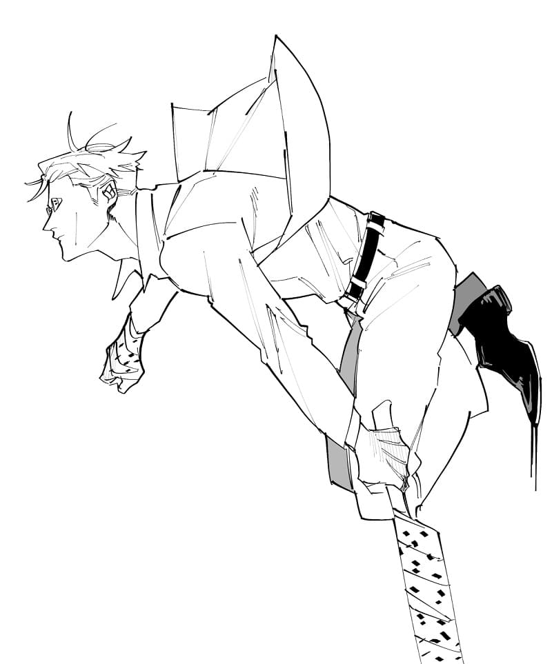 Coloriage gratuit Jujutsu Kaisen #183226 de la collection Animé et Manga à imprimer