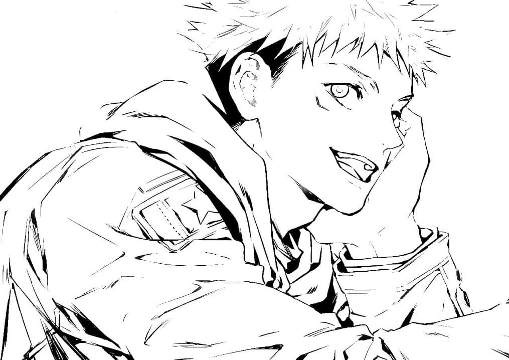 Illustration au trait Jujutsu Kaisen #183244 de la collection Animé et Manga à colorier gratuitement