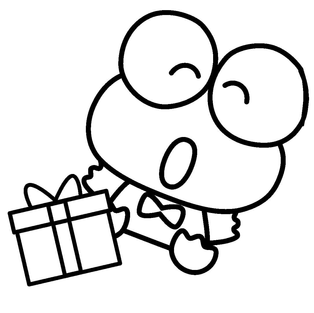 Coloriage gratuit Keroppi #213336 de la collection Animé et Manga à imprimer