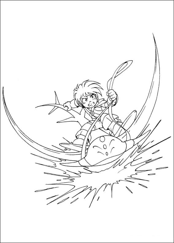 Coloriage gratuit Les Légendaires #214542 de la collection Animé et Manga à imprimer