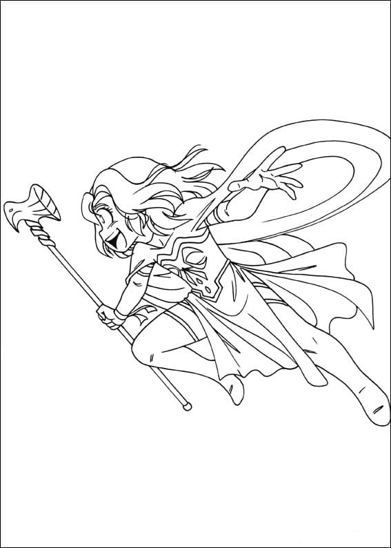 Coloriage gratuit Les Légendaires #214543 de la collection Animé et Manga à imprimer