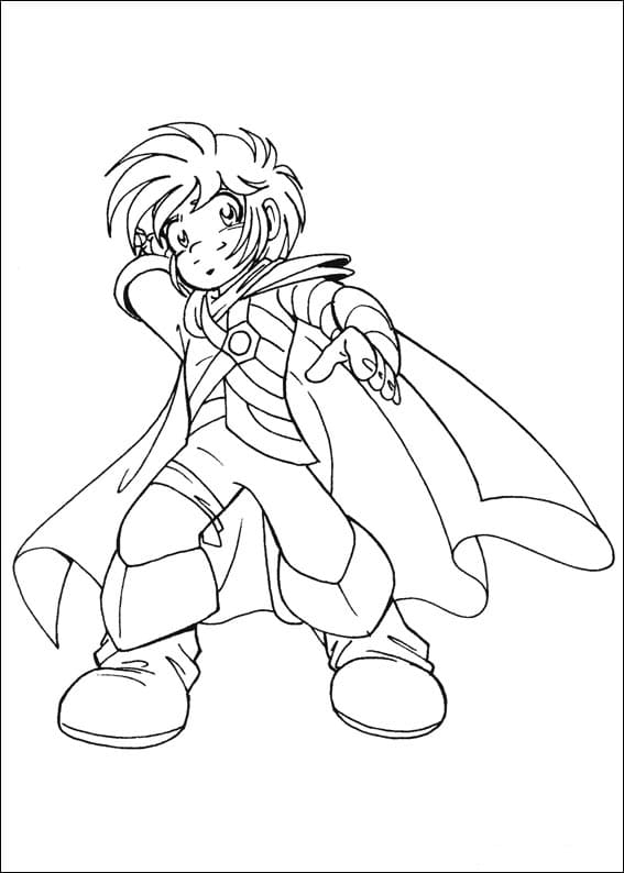 Coloriage gratuit Les Légendaires #214544 de la collection Animé et Manga à imprimer