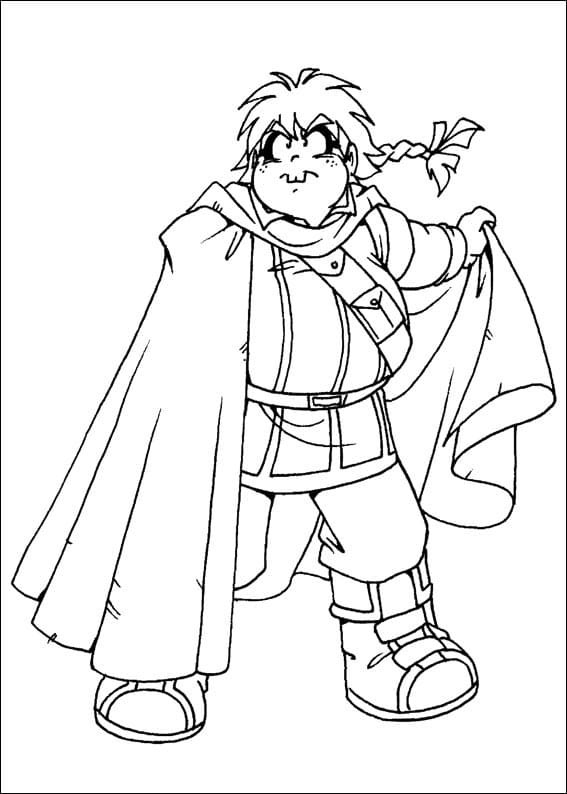 Coloriage gratuit Les Légendaires #214557 de la collection Animé et Manga à imprimer