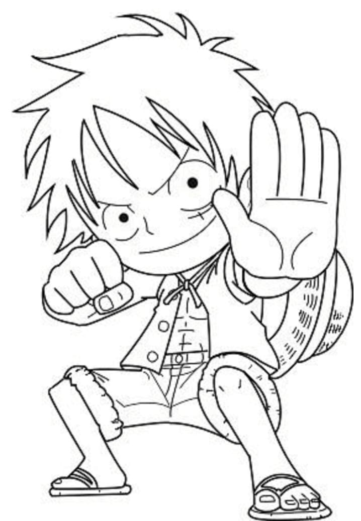 Coloriage Luffy #188688 à imprimer gratuitement, extrait de la collection Animé et Manga Coloriage Luffy #188688 à imprimer gratuitement, extrait de la collection Animé et Manga