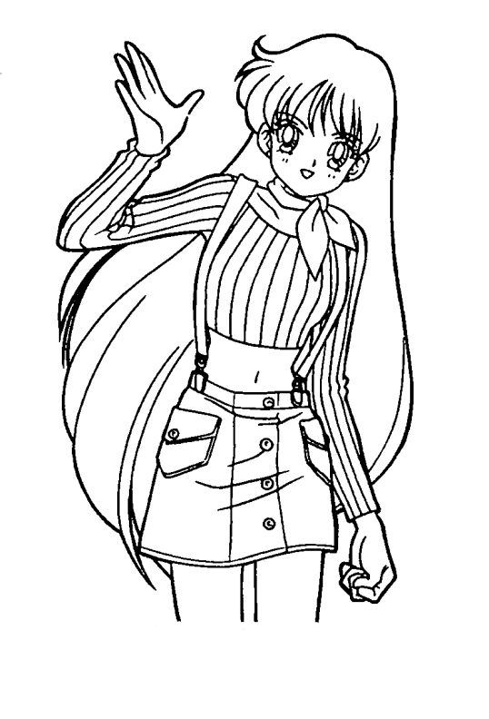 Coloriage à imprimer Mangas #42571 de la série Animé et Manga, gratuit pour enfants et adultes