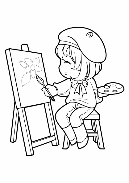 Coloriage gratuit pour enfants et adultes Mangas #42642, collection Animé et Manga