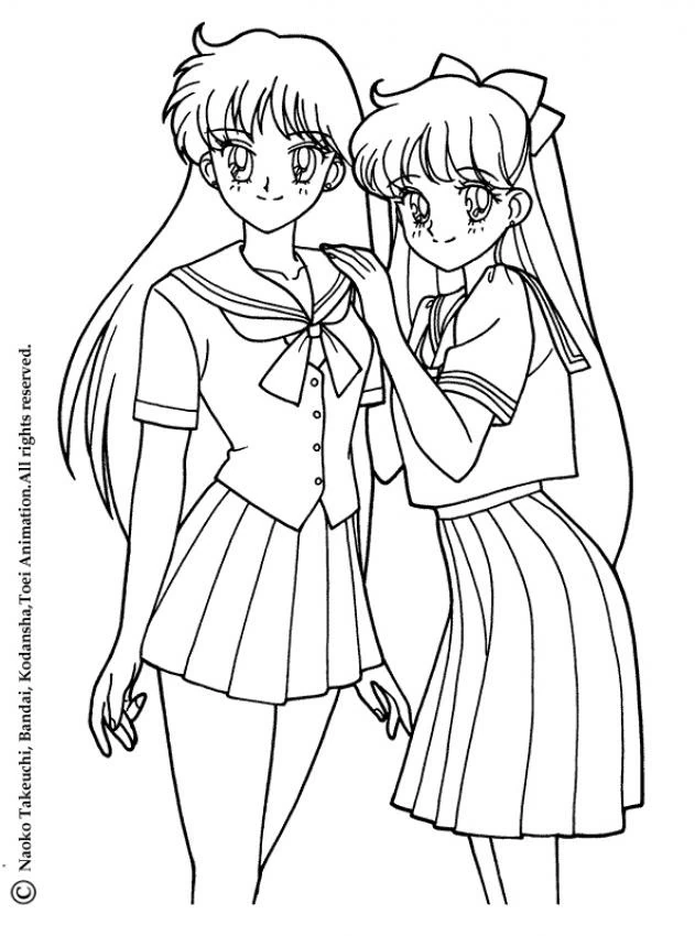 Illustration au trait Mangas #42678 de la collection Animé et Manga à colorier gratuitement