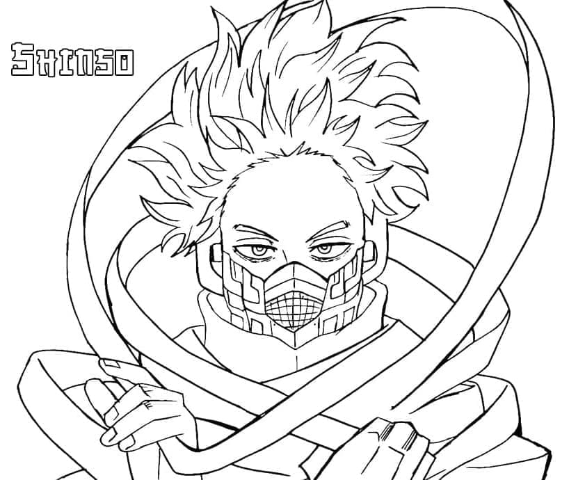 Dessin à colorier My Hero Academia #176023 issu de la collection Animé et Manga, prêt à imprimer