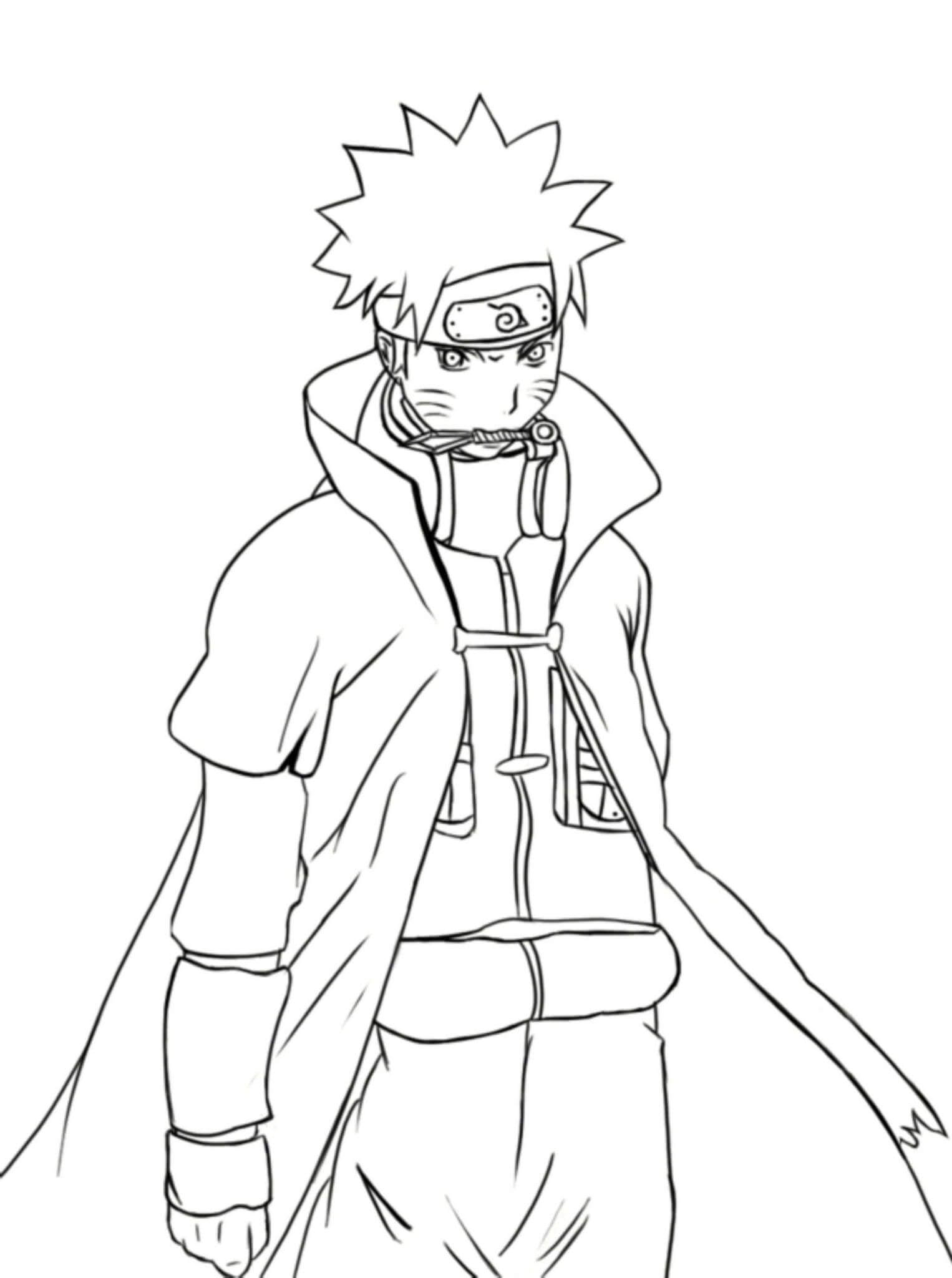 Coloriage imprimable Naruto #170821 de la collection Animé et Manga à colorier aux crayons Coloriage imprimable Naruto #170821 de la collection Animé et Manga à colorier aux crayons