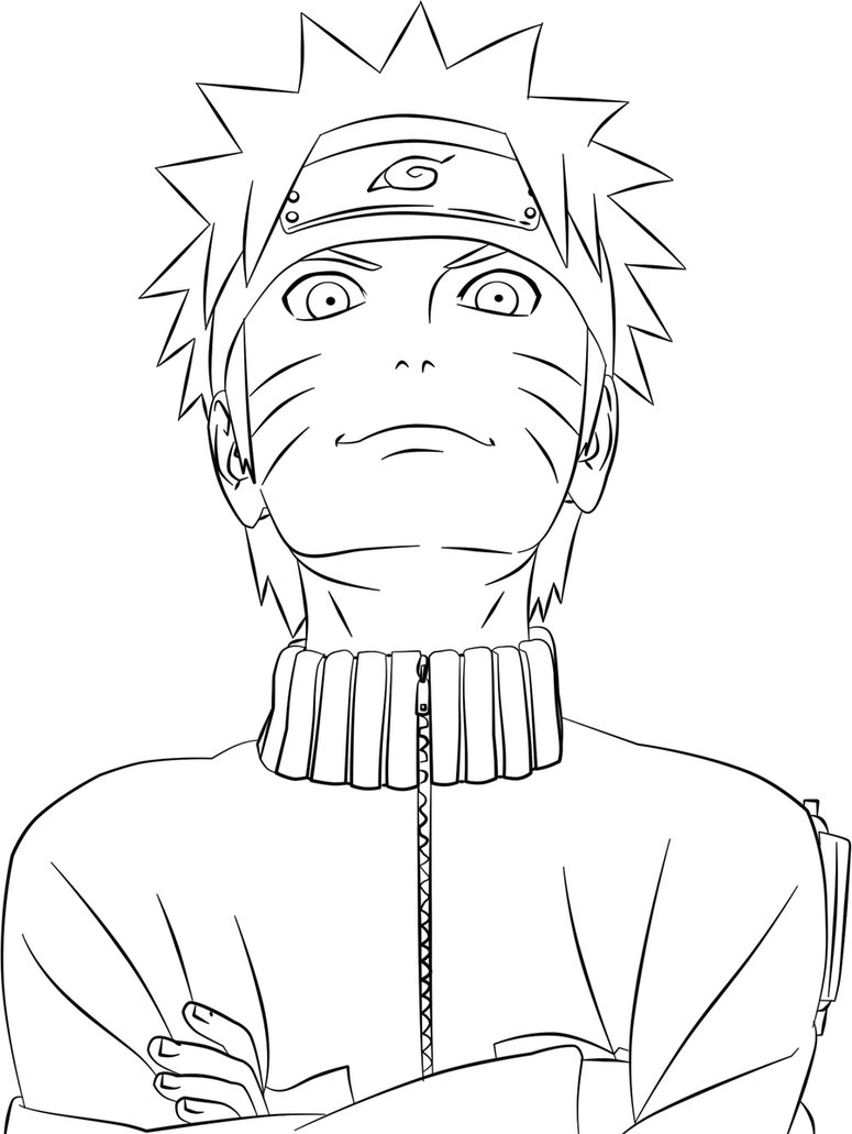Page de coloriage Naruto #38082, collection Animé et Manga, à imprimer et colorier