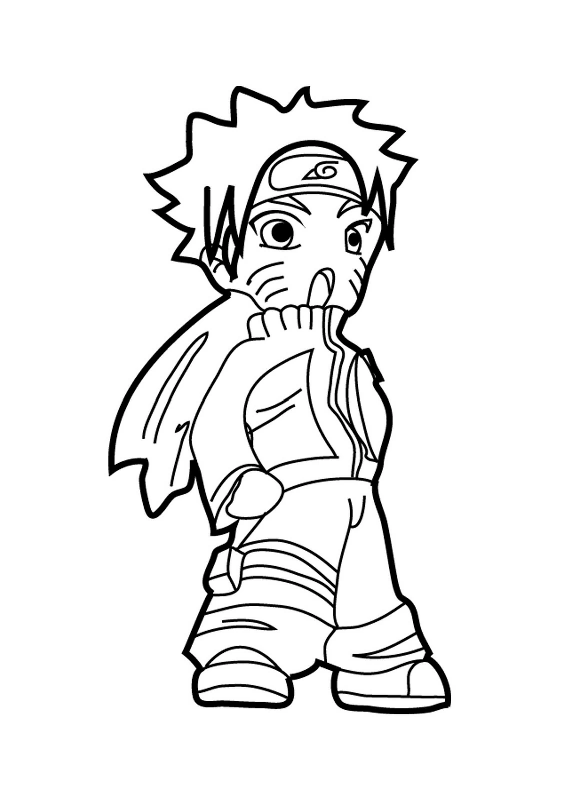 Coloriage gratuit Naruto #38098 de la collection Animé et Manga à imprimer