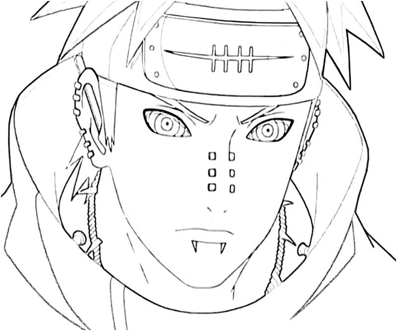 Dessin à colorier: Naruto (Animé et Manga) #38111 - Coloriages à Imprimer Gratuits