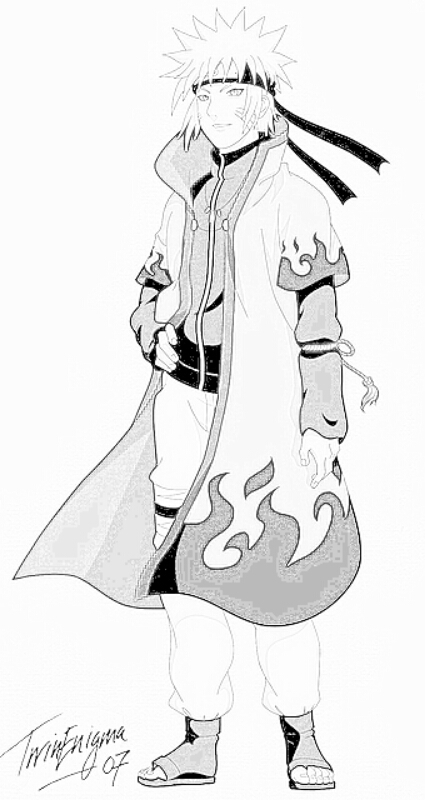 Coloriage gratuit Naruto #38121 de la collection Animé et Manga à imprimer
