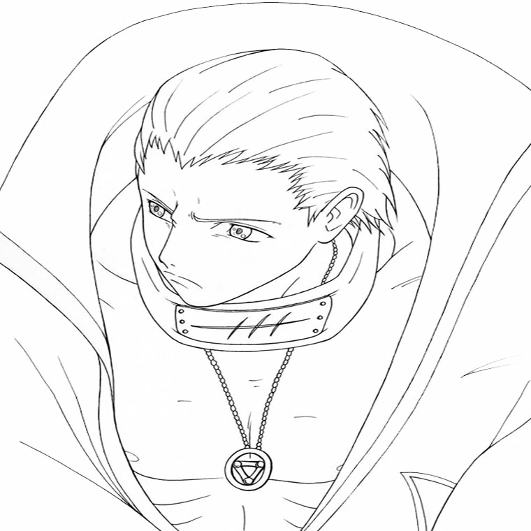 Coloriage gratuit Naruto #38174 de la collection Animé et Manga à imprimer