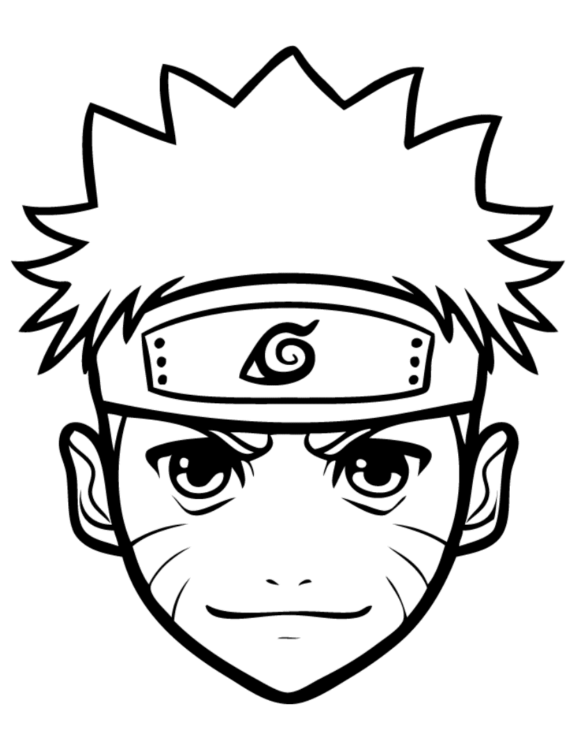 Dessin à colorier: Naruto (Animé et Manga) #38400 - Coloriages à Imprimer Gratuits