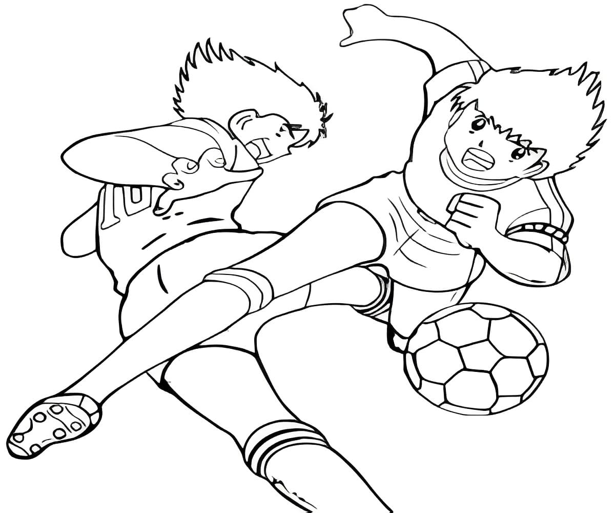 Coloriage gratuit Olive et Tom #188918 de la collection Animé et Manga à imprimer