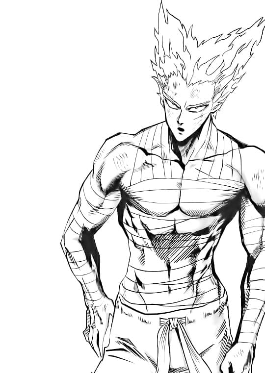 Coloriage gratuit One Punch Man #183040 de la collection Animé et Manga à imprimer