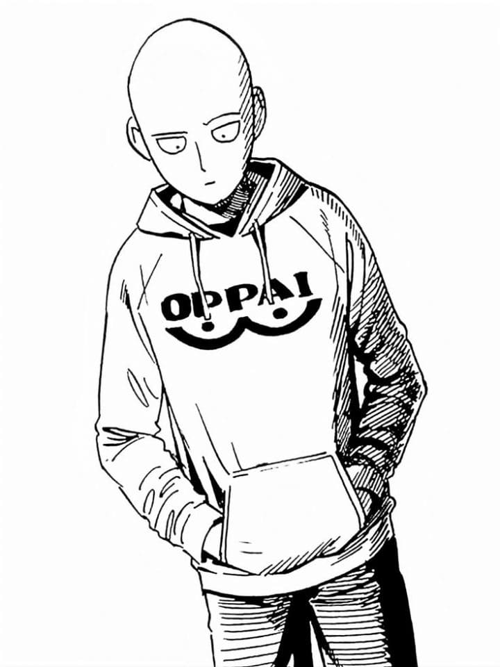 Coloriage gratuit One Punch Man #183080 de la collection Animé et Manga à imprimer