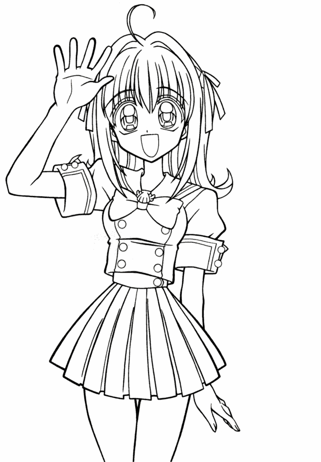 Dessin à colorier: Pichi Pichi Pitch: Mélodie des sirènes (Animé et Manga) #53730 - Coloriages à Imprimer Gratuits