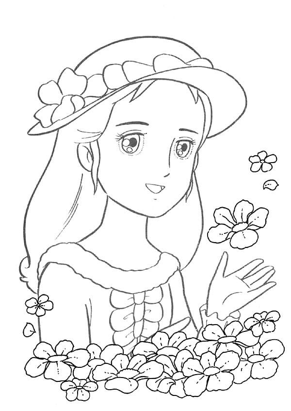 Coloriage gratuit Princesse Sarah #202100 de la collection Animé et Manga à imprimer