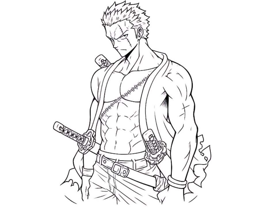 Dessin Roronoa Zoro #218182 à colorier de la série Animé et Manga, gratuit à télécharger et imprimer Dessin Roronoa Zoro #218182 à colorier de la série Animé et Manga, gratuit à télécharger et imprimer