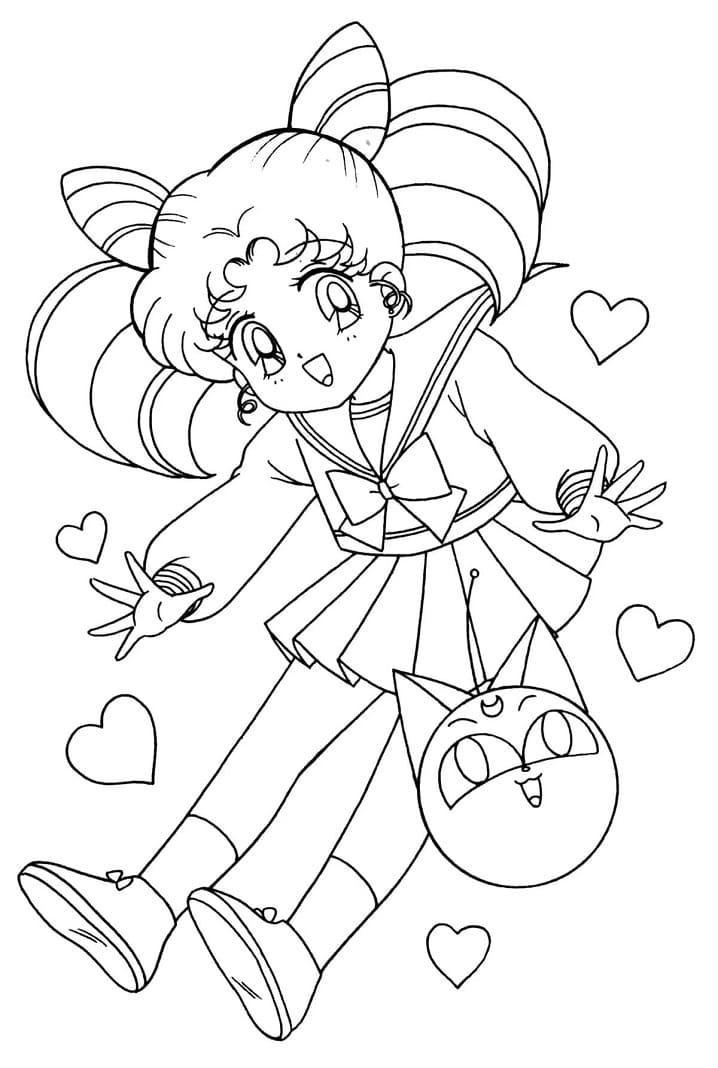 Dessin à colorier Sailor Moon #182998 issu de la collection Animé et Manga, prêt à imprimer Dessin à colorier Sailor Moon #182998 issu de la collection Animé et Manga, prêt à imprimer