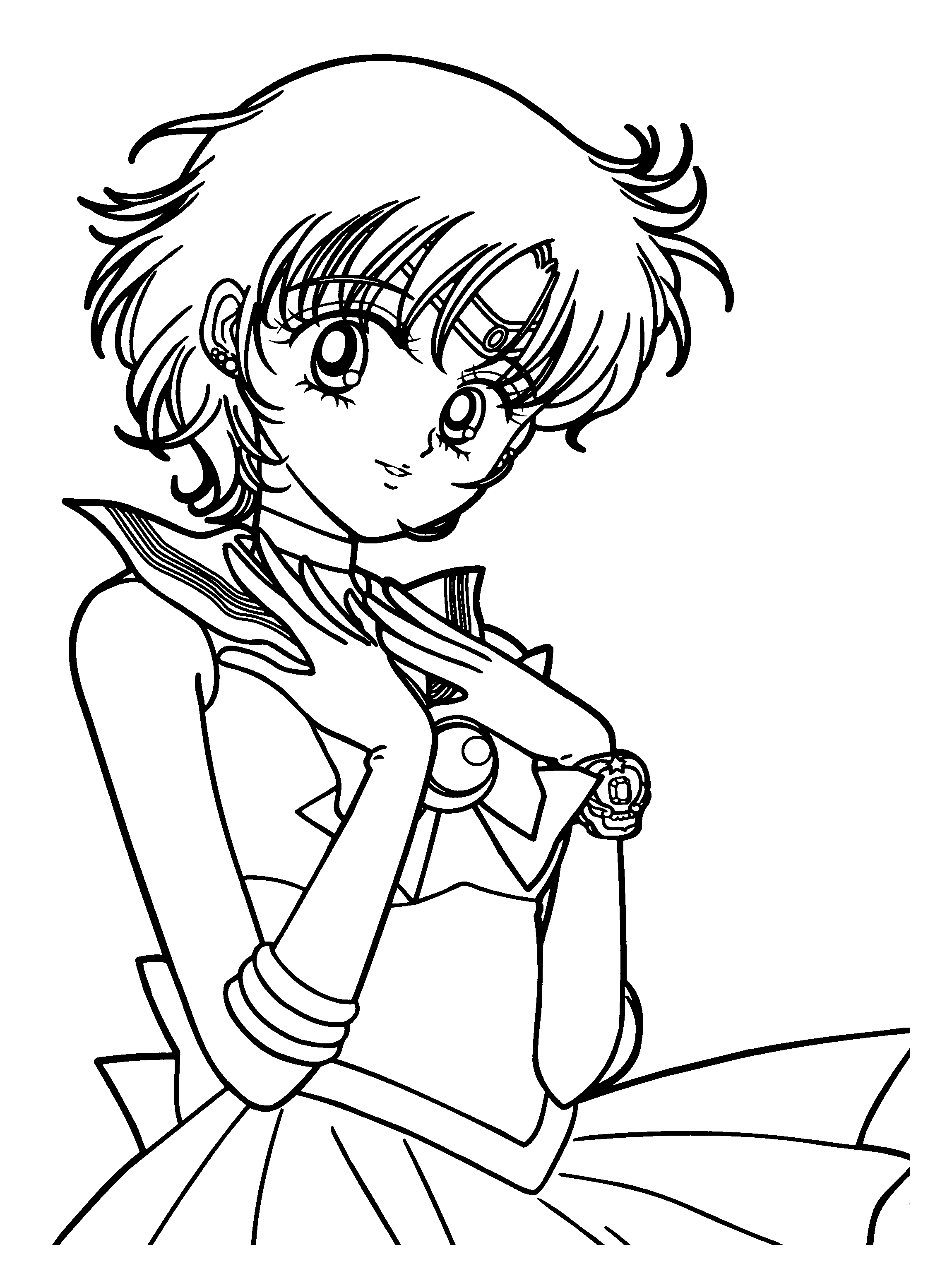 Coloriage gratuit pour enfants et adultes Sailor Moon #50362, collection Animé et Manga
