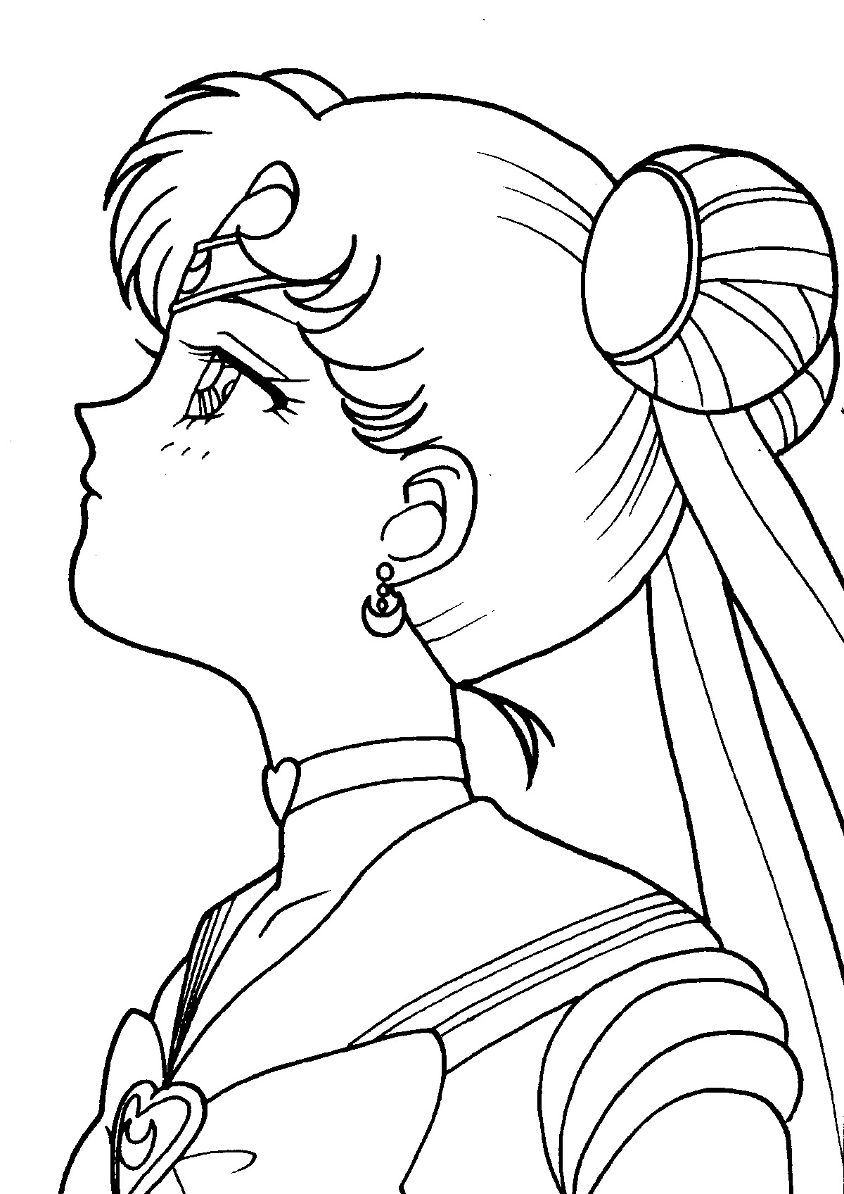 Coloriage gratuit Sailor Moon #50449 de la collection Animé et Manga à imprimer Coloriage gratuit Sailor Moon #50449 de la collection Animé et Manga à imprimer