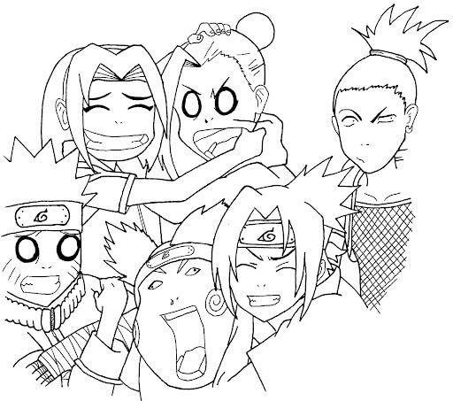 Dessin Sasuke #171419 à colorier de la série Animé et Manga, gratuit à télécharger et imprimer