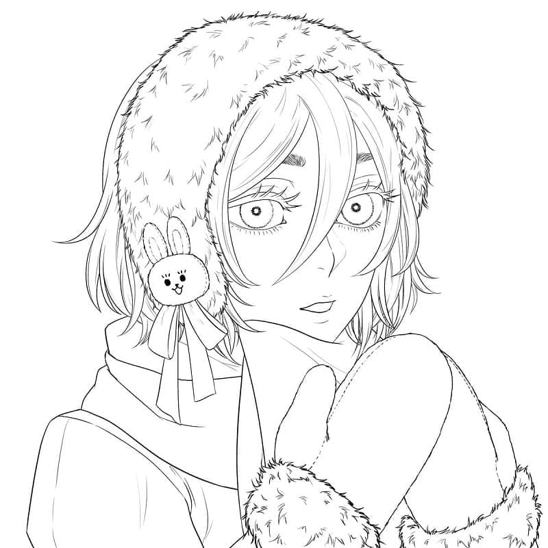 Dessin à colorier: Tokyo Ghoul (Animé et Manga) #183095 - Coloriages à Imprimer Gratuits