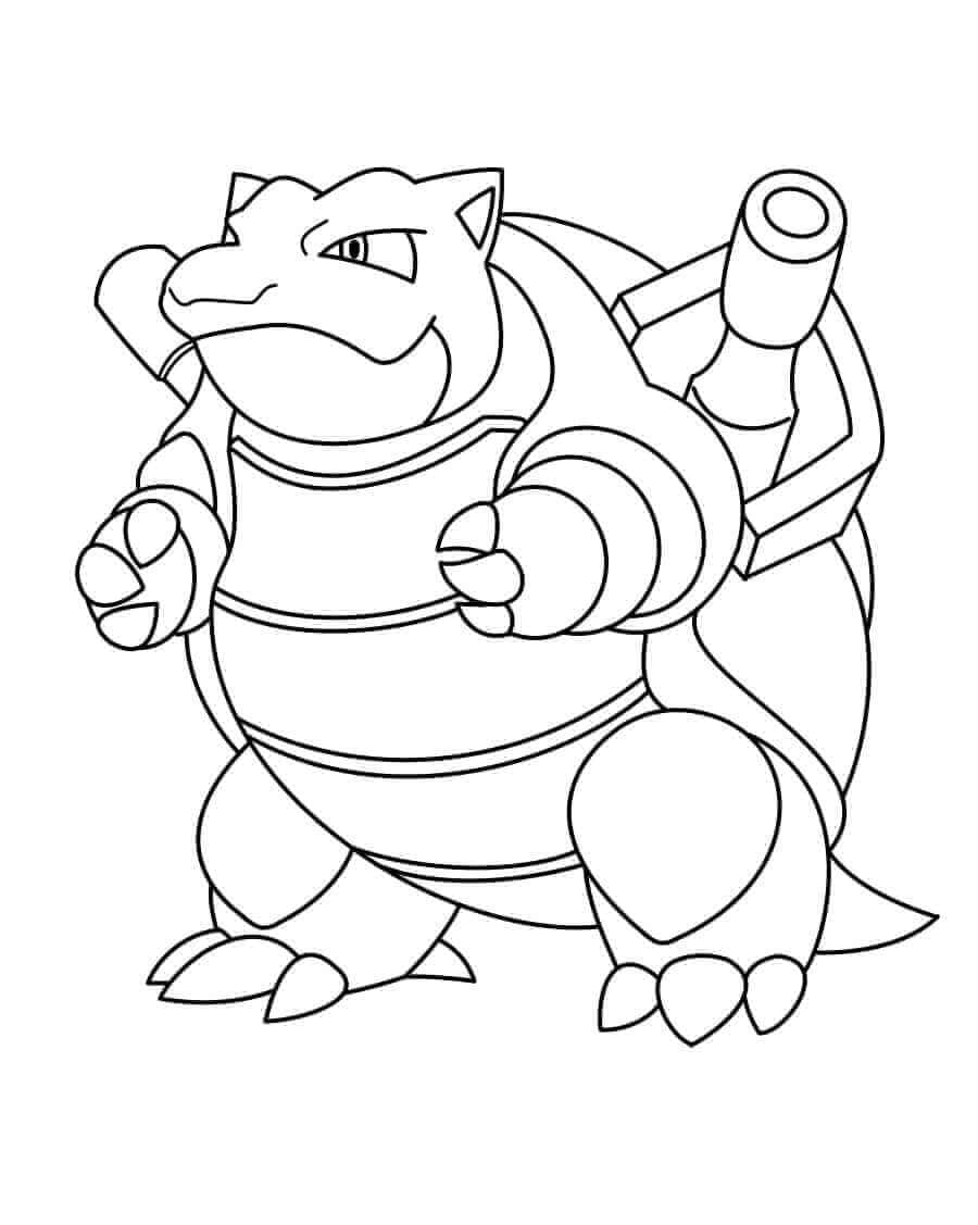 Coloriage gratuit Tortank #181625 de la collection Animé et Manga à imprimer