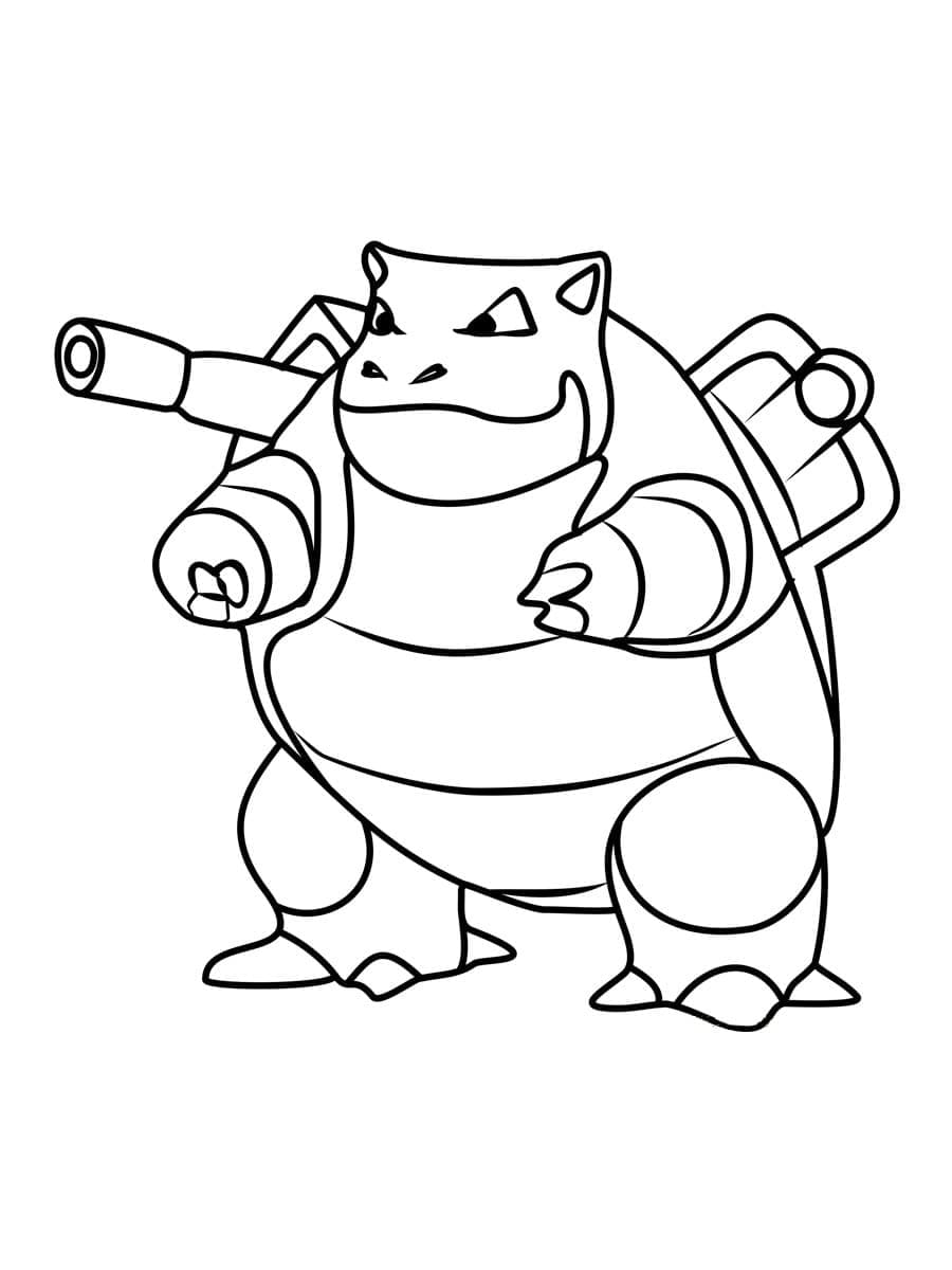 Coloriage gratuit Tortank #181626 de la collection Animé et Manga à imprimer
