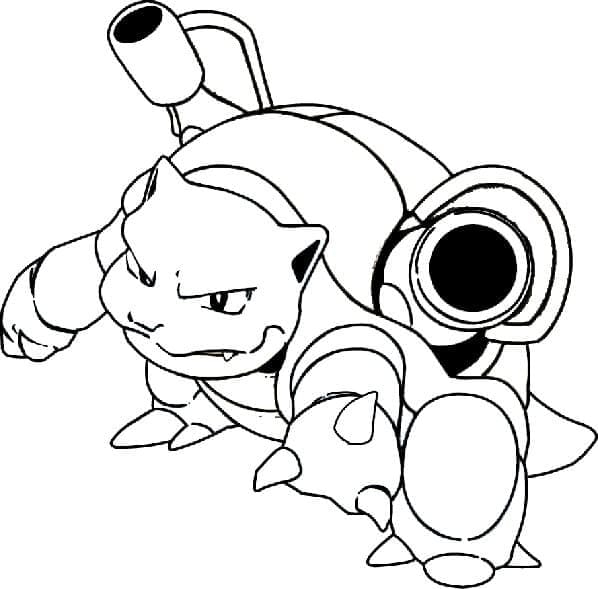 Coloriage gratuit Tortank #181630 de la collection Animé et Manga à imprimer