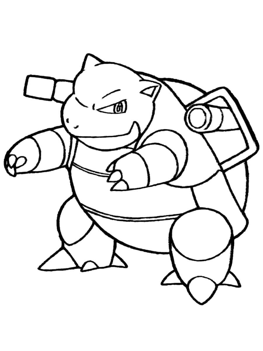 Coloriage gratuit Tortank #181631 de la collection Animé et Manga à imprimer