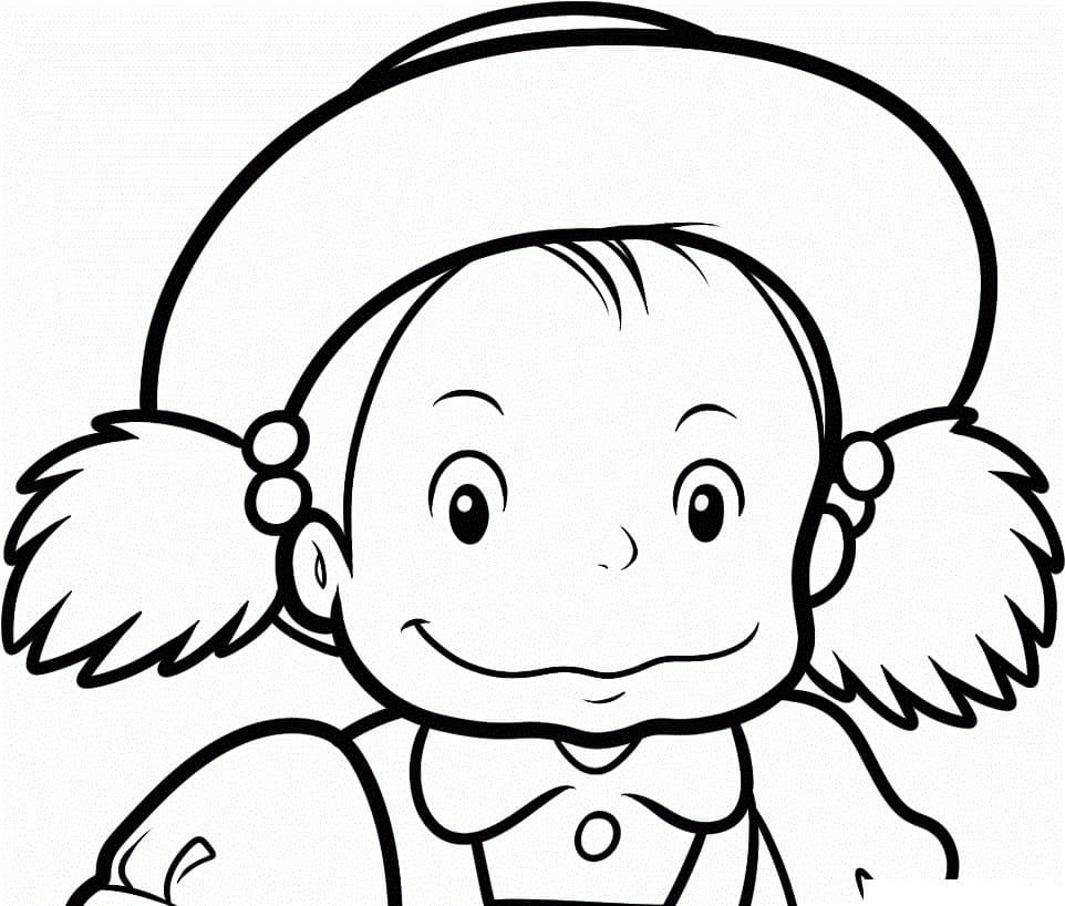 Coloriage gratuit Totoro #180123 de la collection Animé et Manga à imprimer