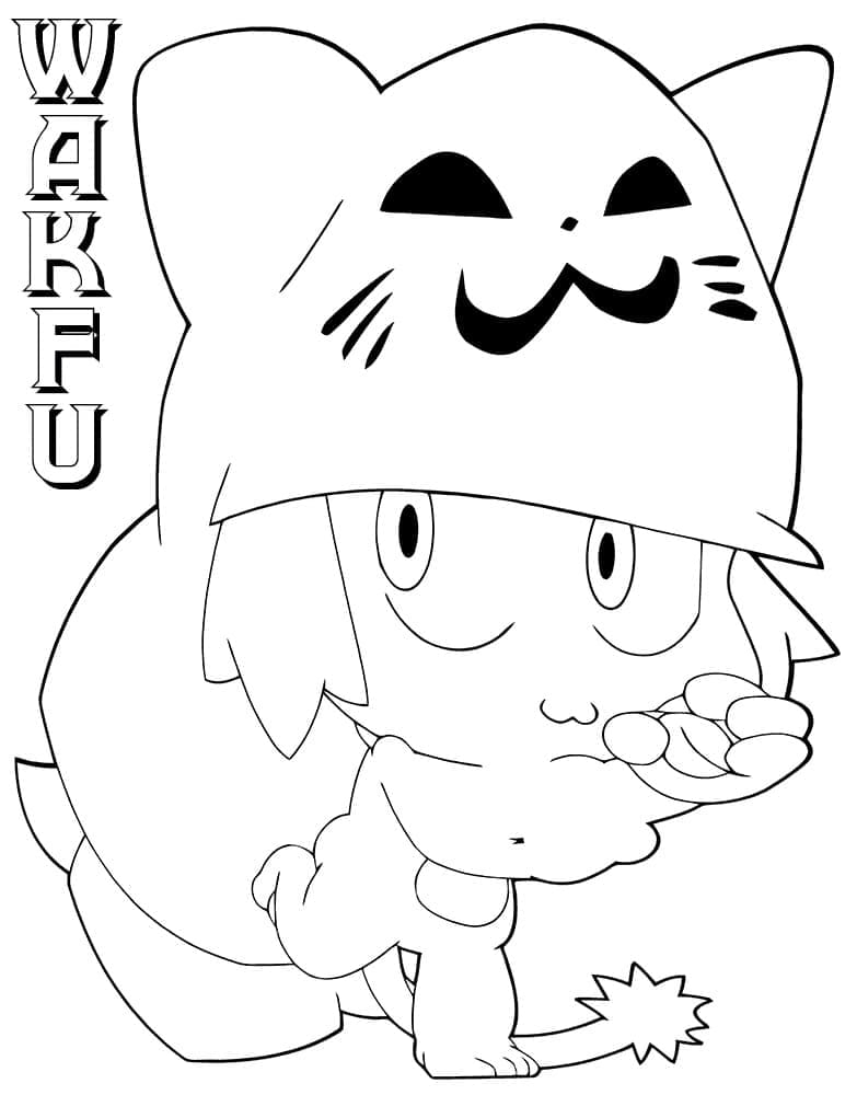 Coloriage gratuit Wakfu #212688 de la collection Animé et Manga à imprimer