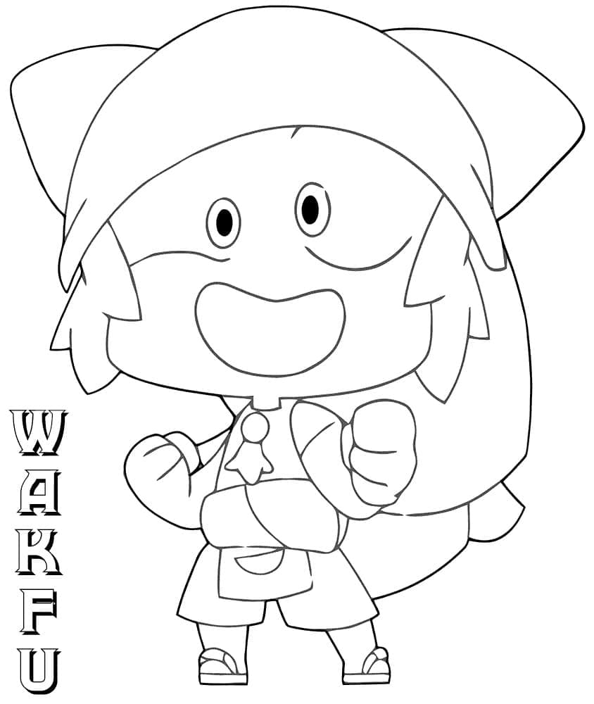 Coloriage gratuit Wakfu #212706 de la collection Animé et Manga à imprimer