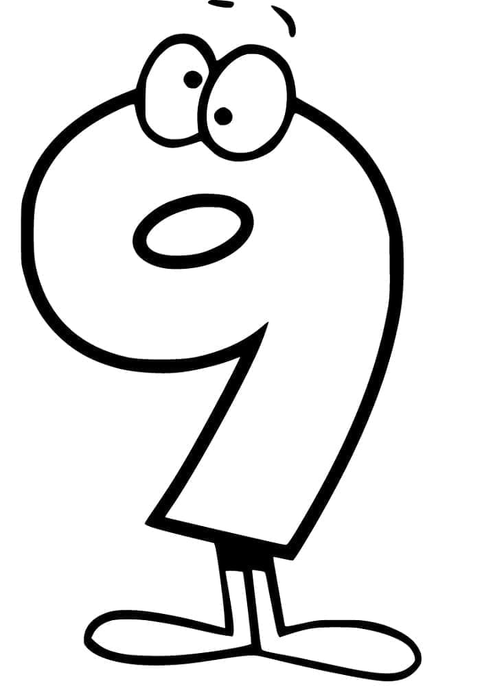 Coloriage gratuit pour enfants et adultes Chiffre 9 #221494, collection Apprentissage et Éducation Coloriage gratuit pour enfants et adultes Chiffre 9 #221494, collection Apprentissage et Éducation