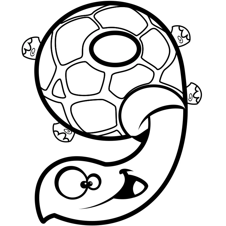 Dessin à colorier: Chiffres (Apprentissage et Éducation) #125137 - Coloriages à Imprimer Gratuits