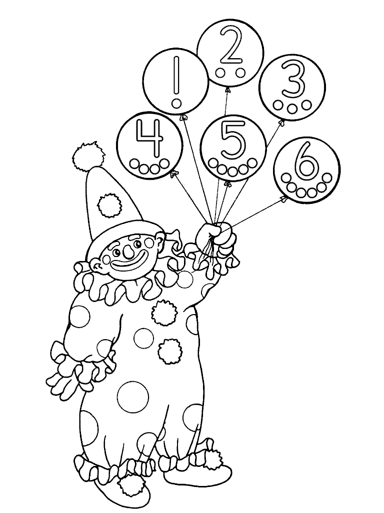 Dessin à colorier: Chiffres (Apprentissage et Éducation) #125203 - Coloriages à Imprimer Gratuits