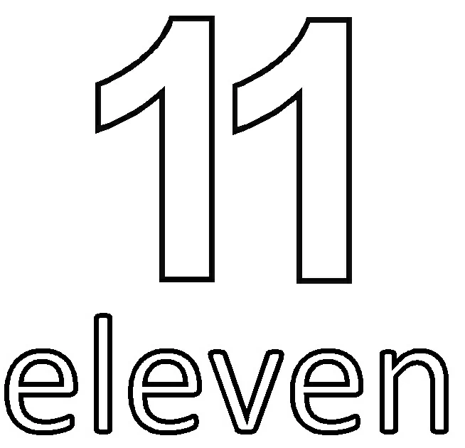 Dessin à colorier: Chiffres (Apprentissage et Éducation) #125232 - Coloriages à Imprimer Gratuits