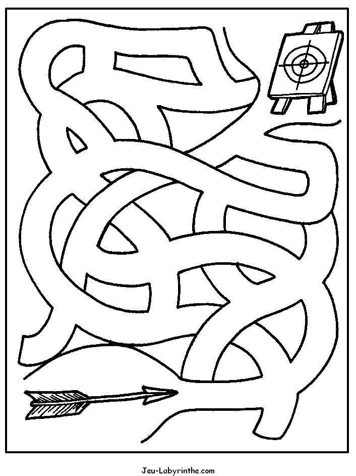 Coloriage gratuit Labyrinthes #126501 de la collection Apprentissage et Éducation à imprimer Coloriage gratuit Labyrinthes #126501 de la collection Apprentissage et Éducation à imprimer