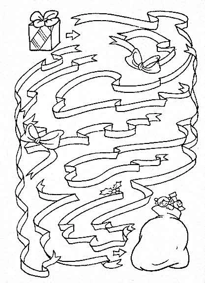 Page de coloriage Labyrinthes #126515, collection Apprentissage et Éducation, à imprimer et colorier