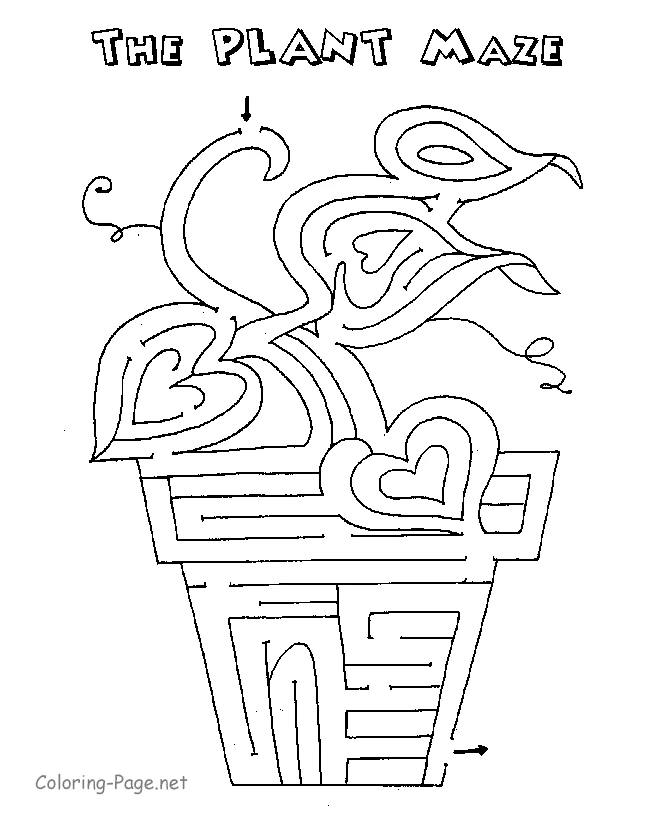 Coloriage imprimable Labyrinthes #126585 de la collection Apprentissage et Éducation à colorier aux crayons