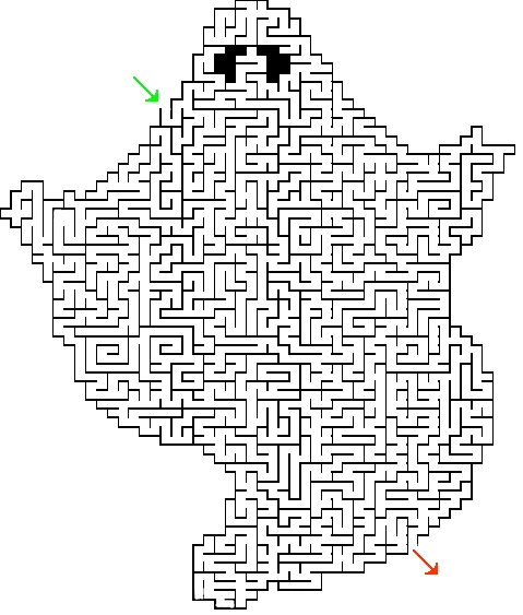 Coloriage gratuit Labyrinthes #126607 de la collection Apprentissage et Éducation à imprimer