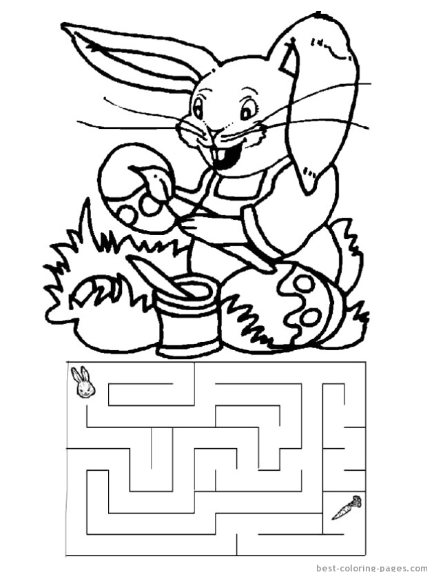 Dessin à colorier: Labyrinthes (Apprentissage et Éducation) #126658 - Coloriages à Imprimer Gratuits