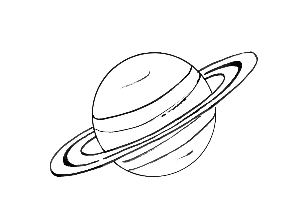 Dessin à colorier: Planete (Système Solaire) (Apprentissage et Éducation) #157607 - Coloriages à Imprimer Gratuits