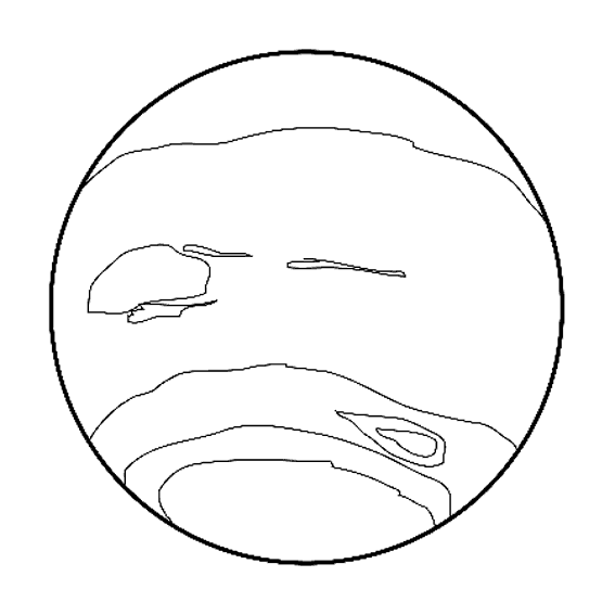 Dessin à colorier: Planete (Système Solaire) (Apprentissage et Éducation) #157622 - Coloriages à Imprimer Gratuits