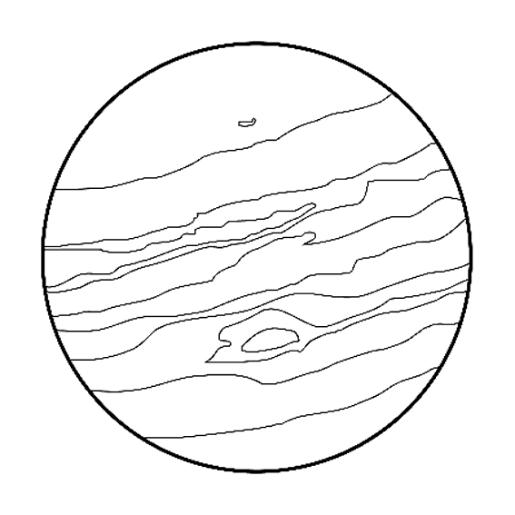 Dessin à colorier: Planete (Système Solaire) (Apprentissage et Éducation) #157629 - Coloriages à Imprimer Gratuits